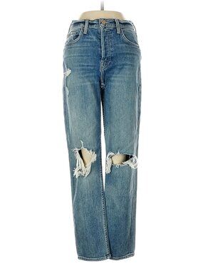 MOTHER Denim The Tomcat Ankle in Helter Skelter Size 25